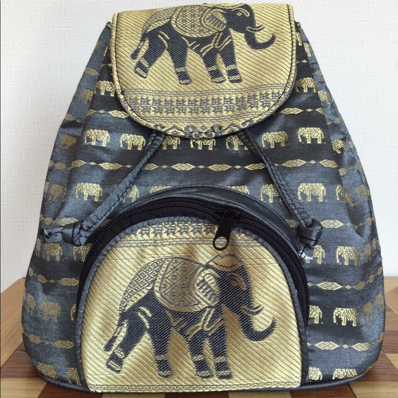 elephant mini backpack